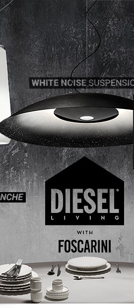 Suspension White Noise Diesel with Foscarini