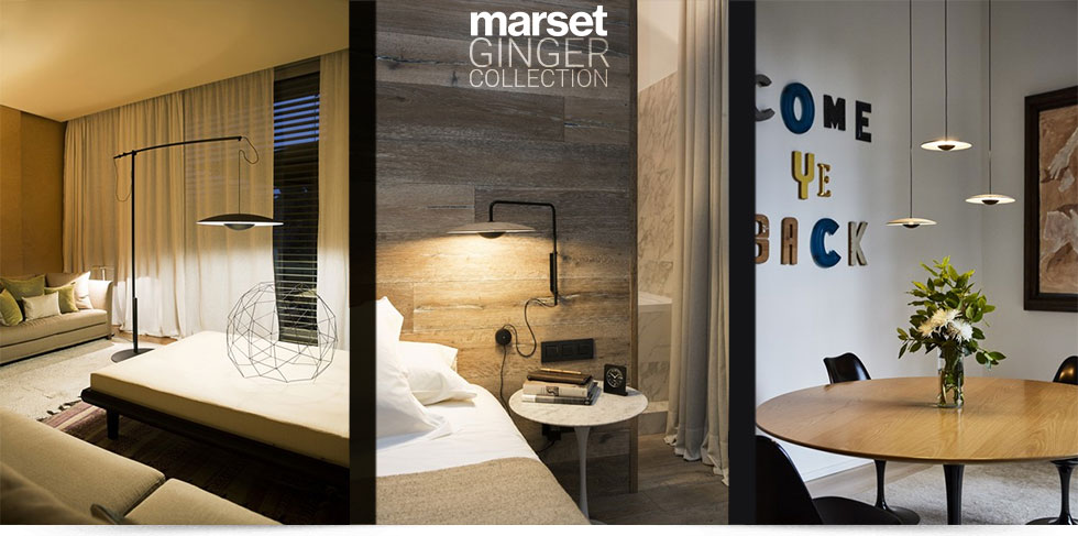 Collection de luminaires Ginger Marset