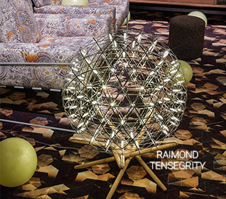 Lampe à poser Raimond Tensegrity de Moooi