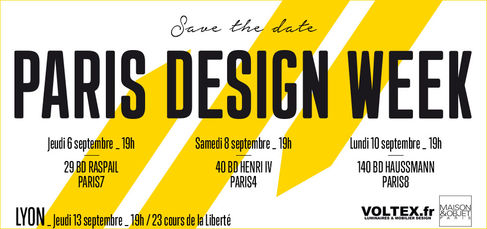 Paris Design Week chez Voltex