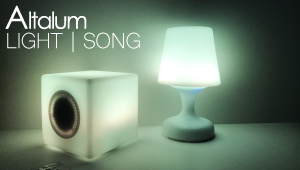 Les nouvelles lampes - enceinte bluetooth !