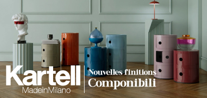 Nouvelles finitions Componibili - Kartell