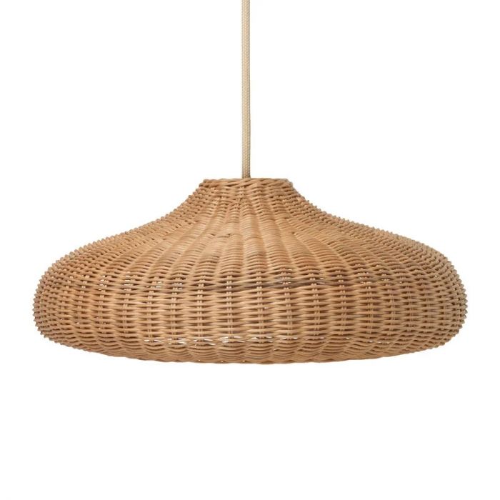 Braided Lampshade - natural