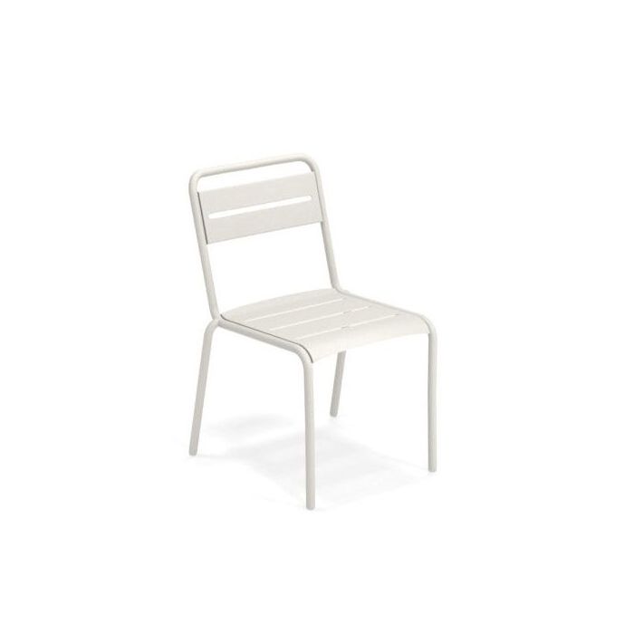 Star Chaise en aluminium - Blanc (Outlet)