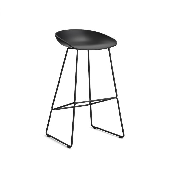 About a Stool AAS 38 - H85 cm - Noir