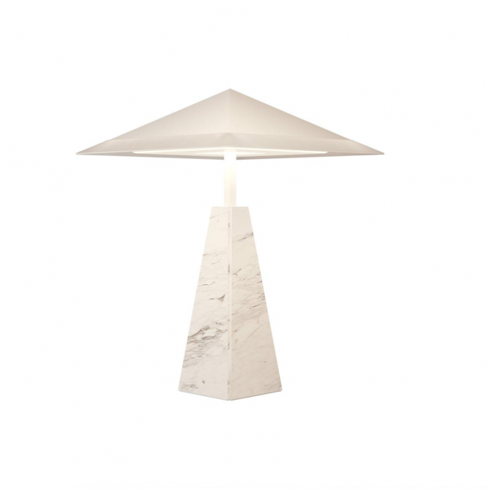 ABAT-JOUR M Lampe - Marbre blanc (Outlet)