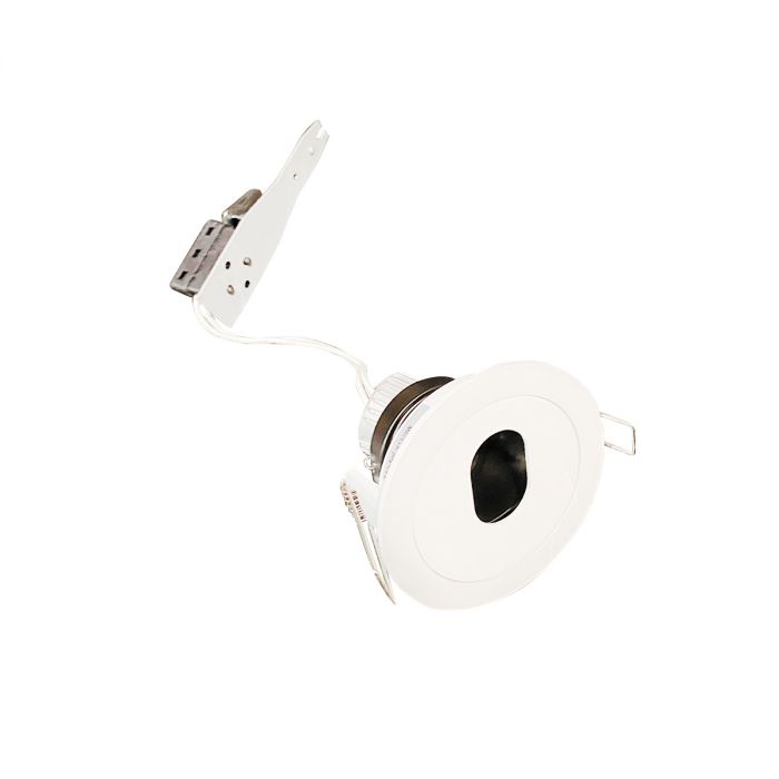 Encastre rond blanc R1329W