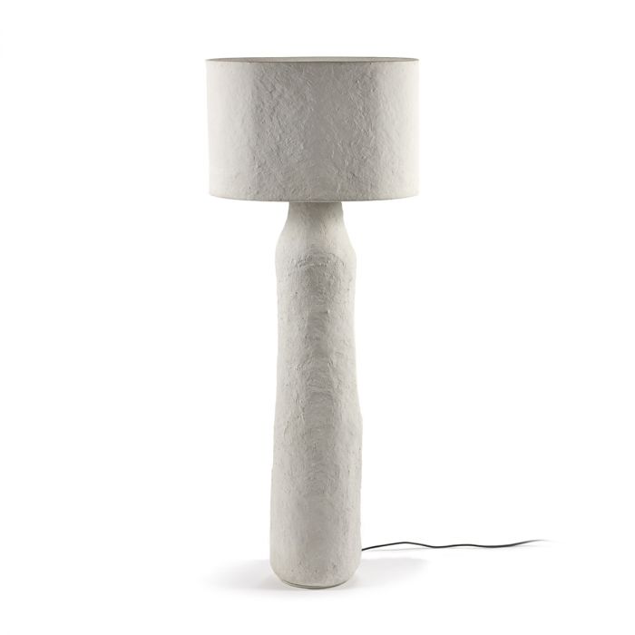 Lampadaire M blanc Earth