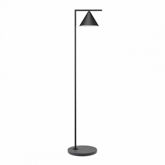 Lampadaire Captain Flint Outdoor - Noir / Lave Noire (Outlet)