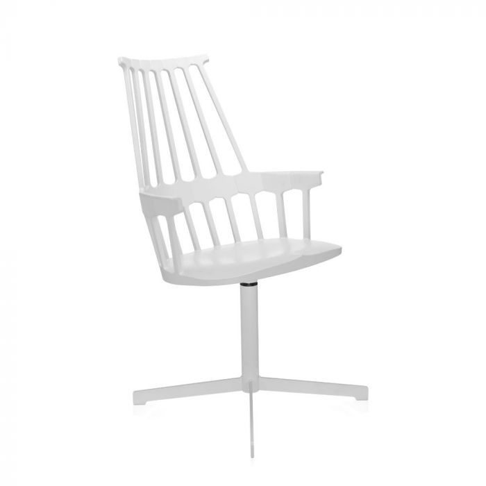 Chaise pivotante Comback - Blanc (Outlet)