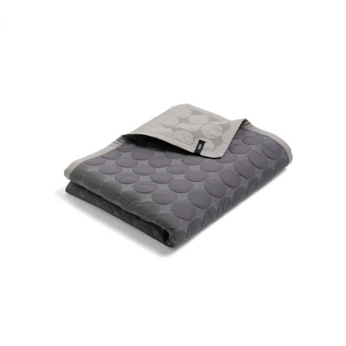 Couverture Mega Dot - 245x195 - gris foncé