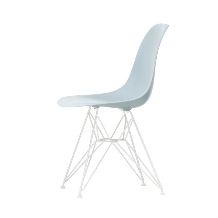 Eames chaise DSR - Gris Bleuté / Blanc (Outlet)