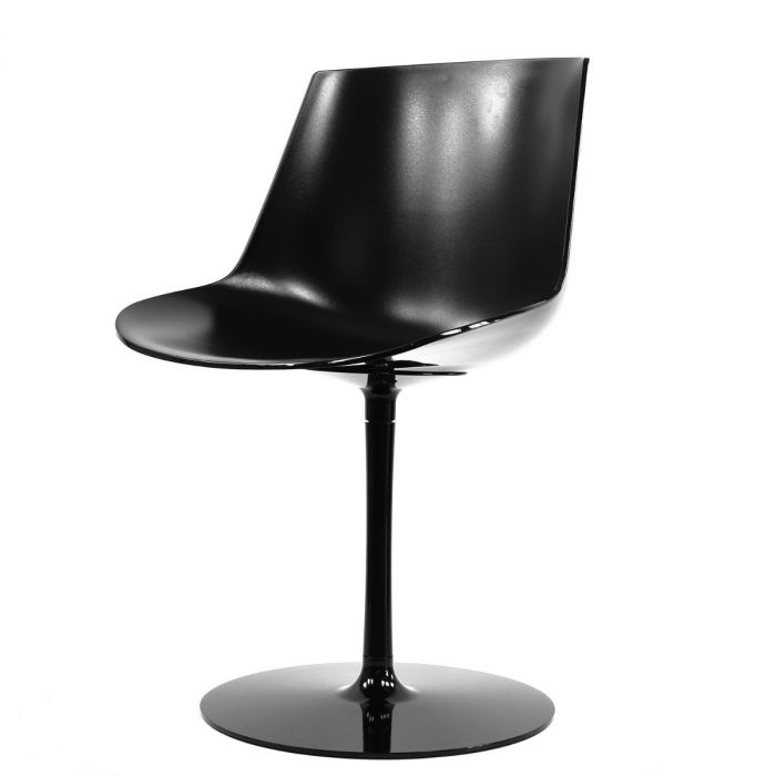 Flow chaise pivotante - Noir (Outlet)