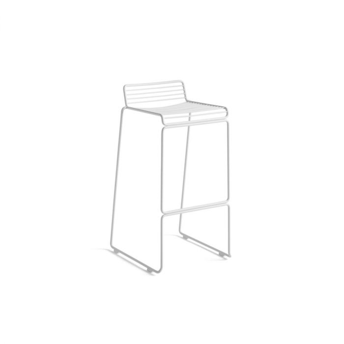 Hee Bar Stool 65 CM - Quickship - Blanc (Outlet)