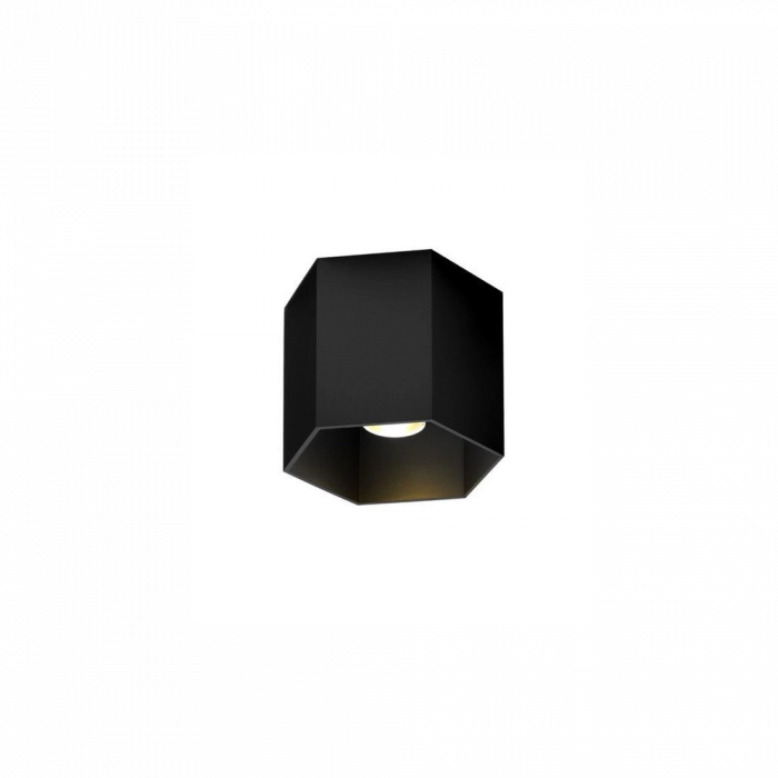 HEXO 1.0 LED plafonnier Noir (Outlet)