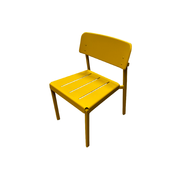 Shine Chaise - Jaune moutarde (Outlet)