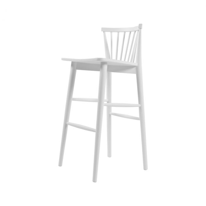 Oslo Tabouret de bar 75 cm - Blanc (Outlet)