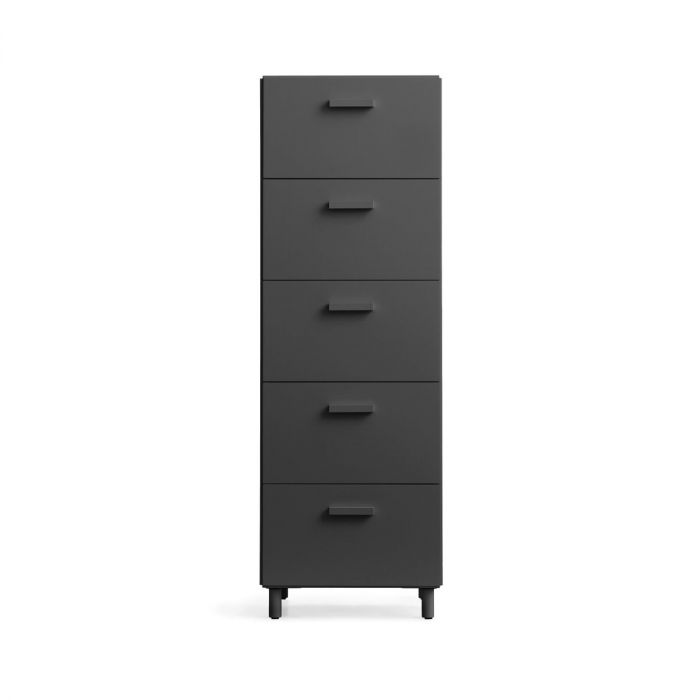 Relief Chest of drawers, tall with legs