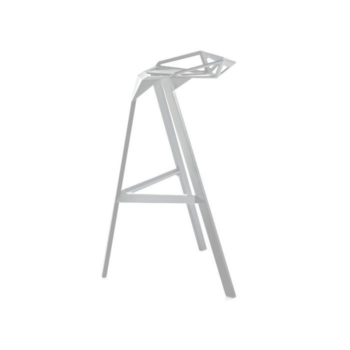 Stool one Blanc Grand (Outlet)