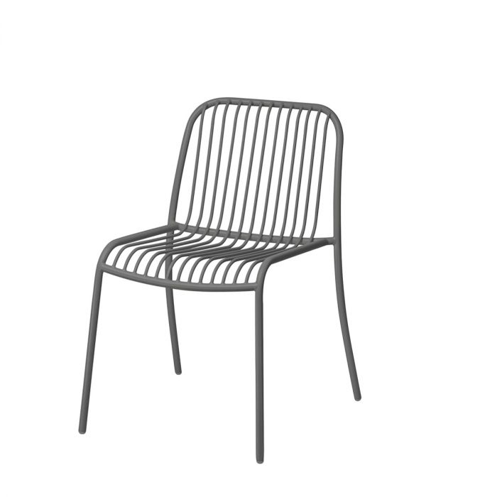 Yua Wire - chaise - Lot de 2