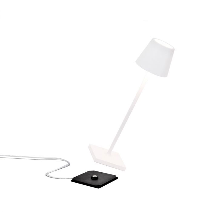 Lampe sans fil rechargeable Flowerpot VP9 &tradition - blanc