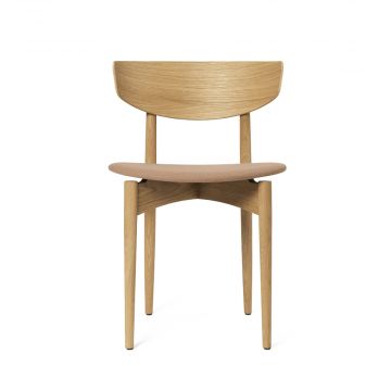 Herman Dining Chair - Bois - Assise rembourrée