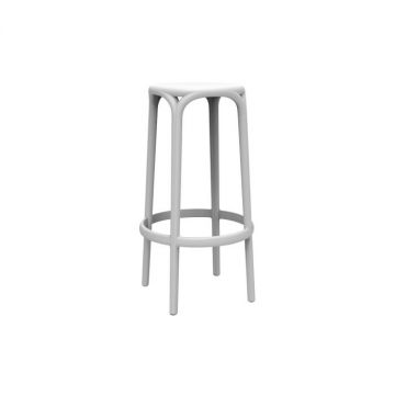 Brooklyn Tabouret H76 - Blanc (Outlet)