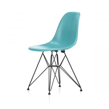 Eames Fiberglass Side Chair DSR Turquoise - Édition limitée (Outlet)