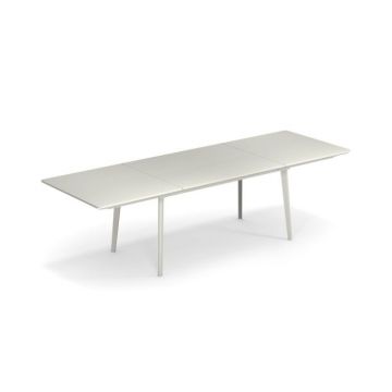 Table extensible Plus4 (160 + 110 cm) - Blanc mat (Outlet)