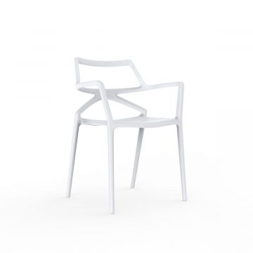 Delta Chair (lot de 4) - Blanc (Outlet)