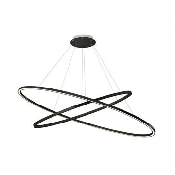 Ellisse suspension double - Noir (Outlet)