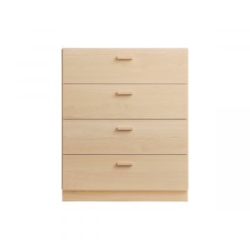 Relief Chest of drawers wide with plinth