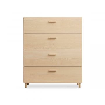 Relief Chest of drawers, wide with legs
