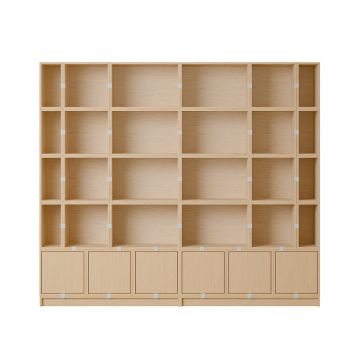 Stacked Storage System - Bookcase - Configuration 1